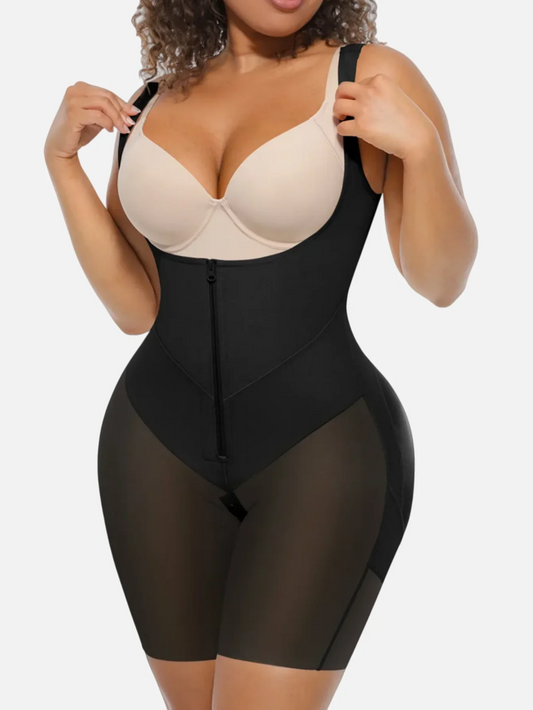 V-Shaped Faja Tummy Control Butt Lift Bodysuit